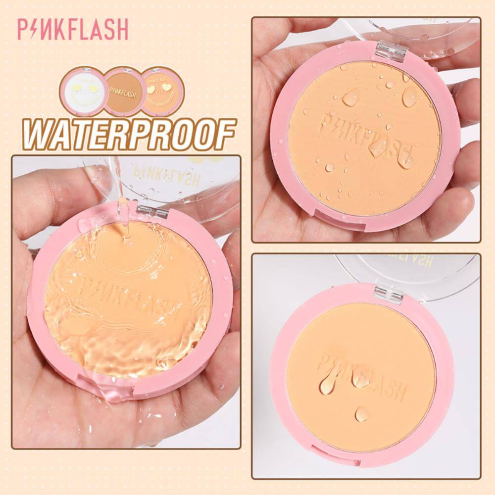 Picture of PinkFlash Long Lasting Matte Pressed Powder #111 - Suitable for light skin tones