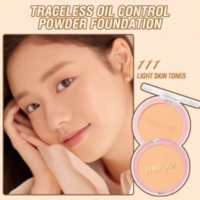 Picture of PinkFlash Long Lasting Matte Pressed Powder #111 - Suitable for light skin tones