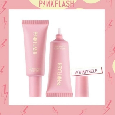 Picture of PinkFlash Foundation #3 Warm Beige (Suitable for Natural Warm) OhMySelf Foundation Weightless Lasting All Day High Coverage Oil Control Matte - 25g