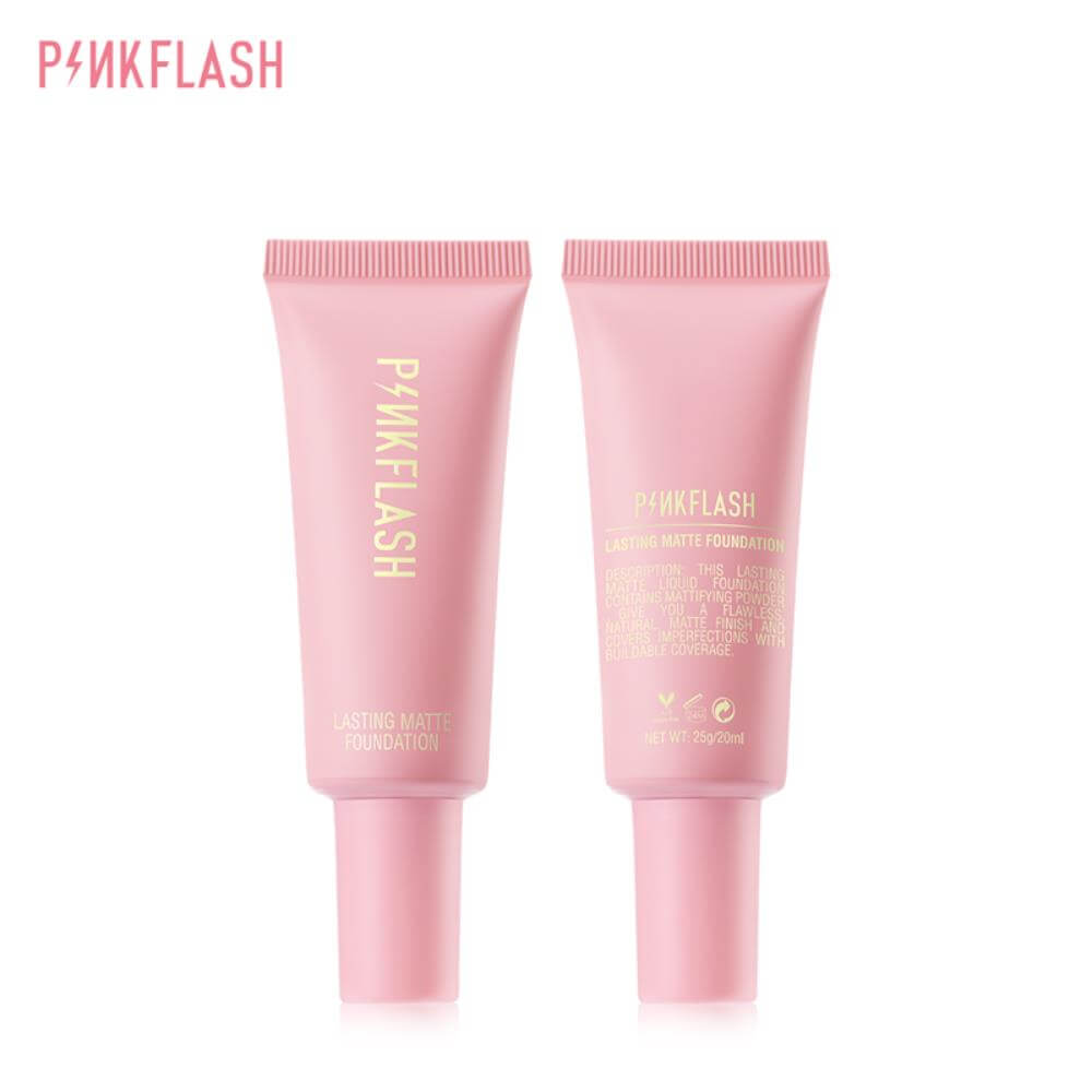 Picture of PinkFlash Foundation #3 Warm Beige (Suitable for Natural Warm) OhMySelf Foundation Weightless Lasting All Day High Coverage Oil Control Matte - 25g