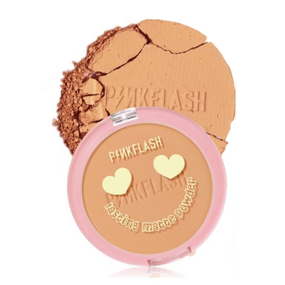 Picture of PinkFlash Long Lasting Matte Pressed Powder #222 - Suitable for dark skin tones