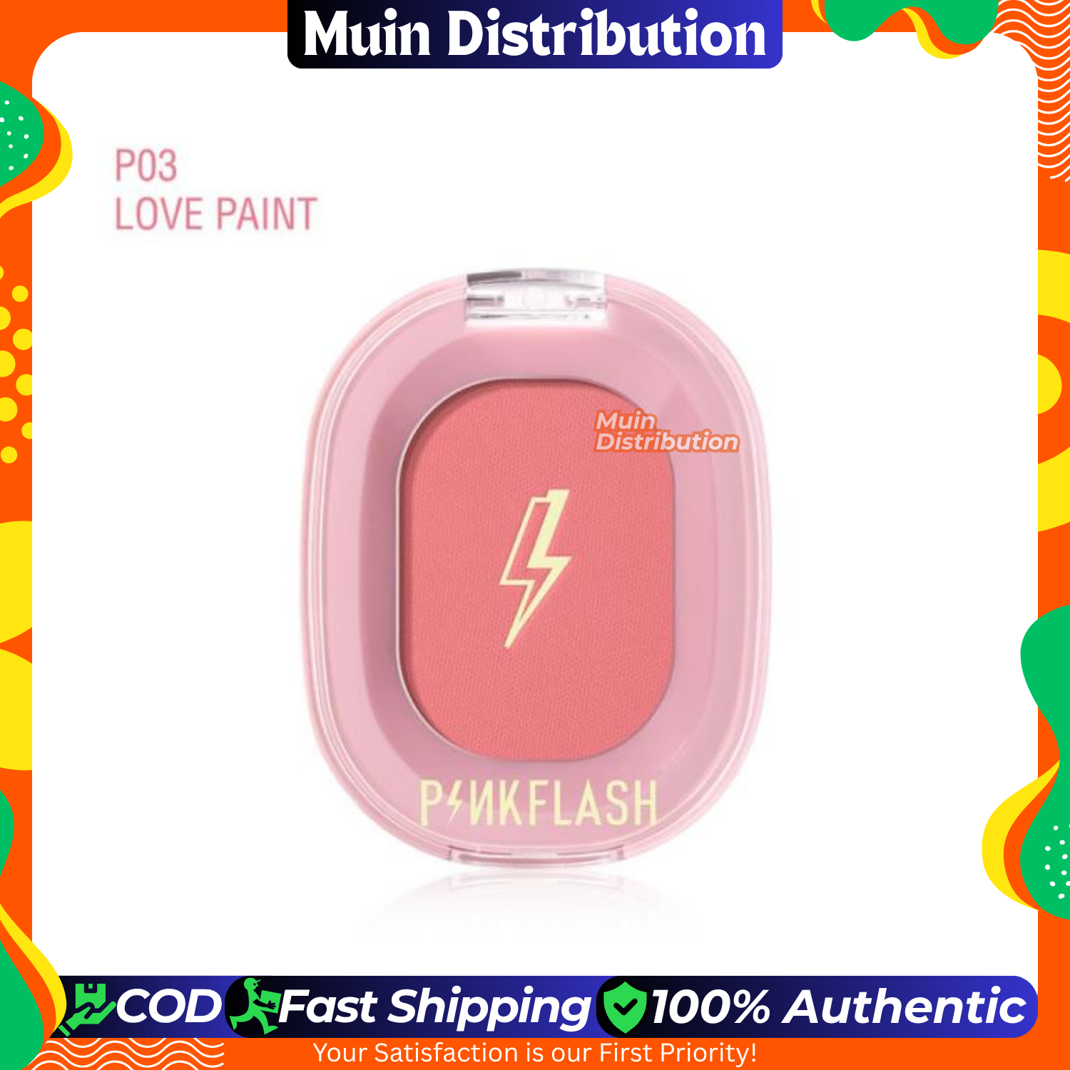 Picture of PinkFlash Soft Pigment Blush - #P03 Love Paint (Cherry Blossom Pink)