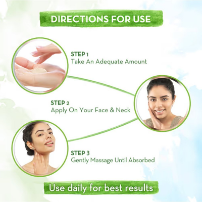 Picture of Mamaearth Honey Malai Oil-Free Face Moisturizer with Honey & Malai For Nourishing Glow - 80 g