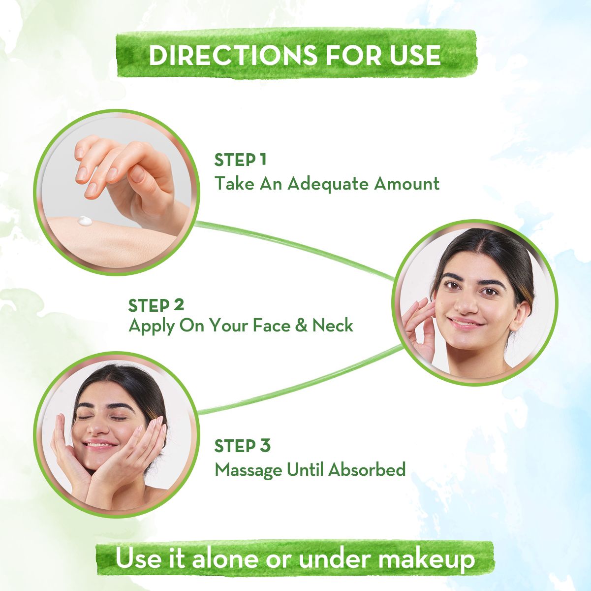 Picture of Mamaearth Rice Oil Free Face Moisturizer With Rice Water & Niacinamide for Glass Skin - 80 ml