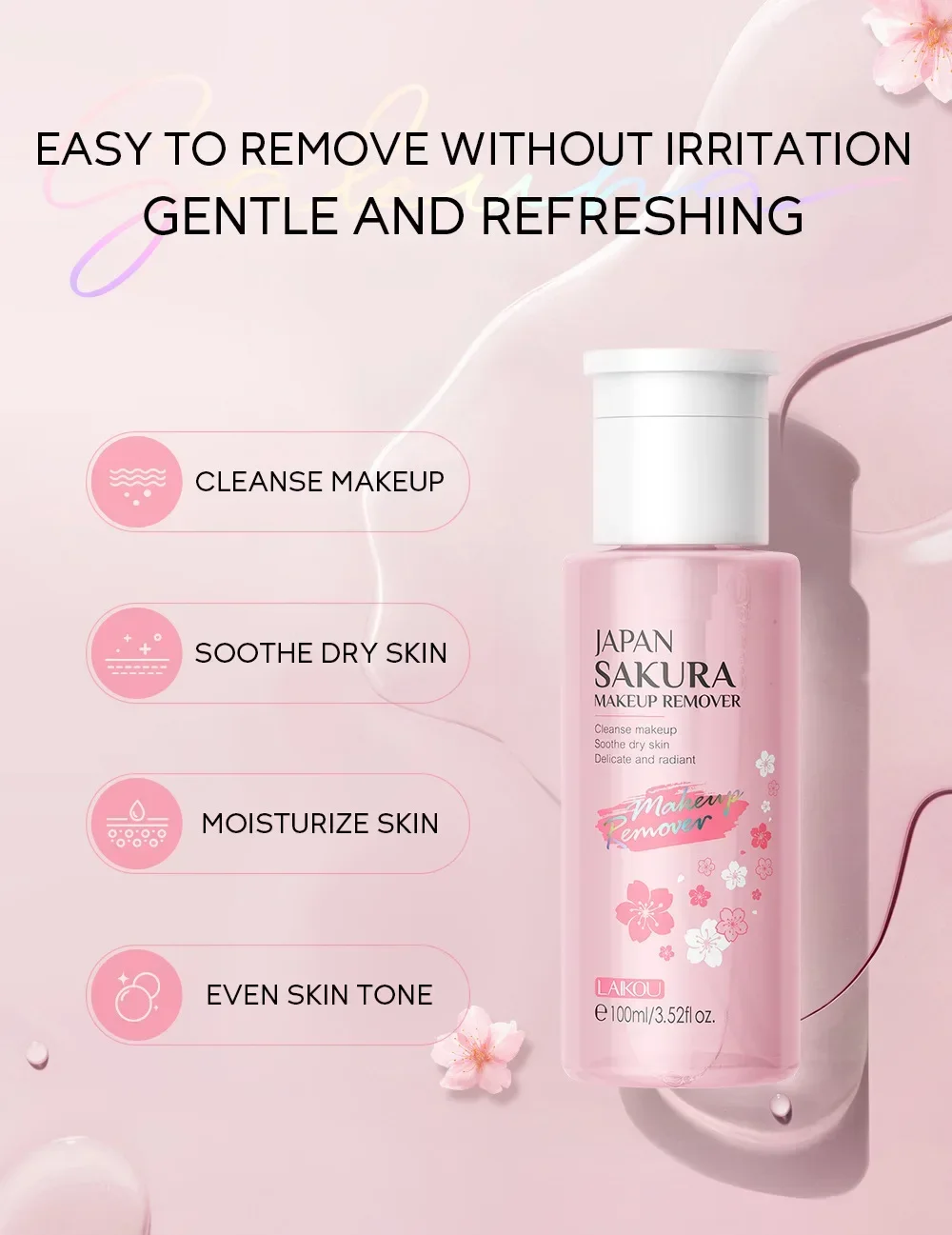 Picture of Laikou Sakura Makeup Remover Water – 100ml