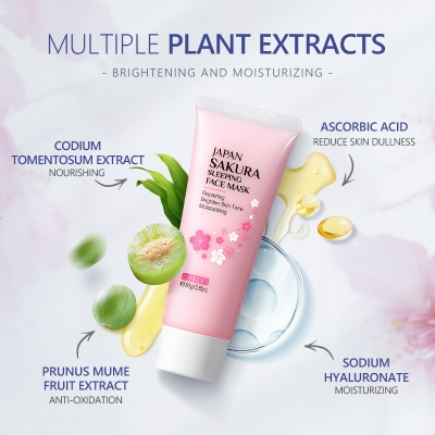 Picture of Laikou Japan Sakura Sleeping Mask - 75g