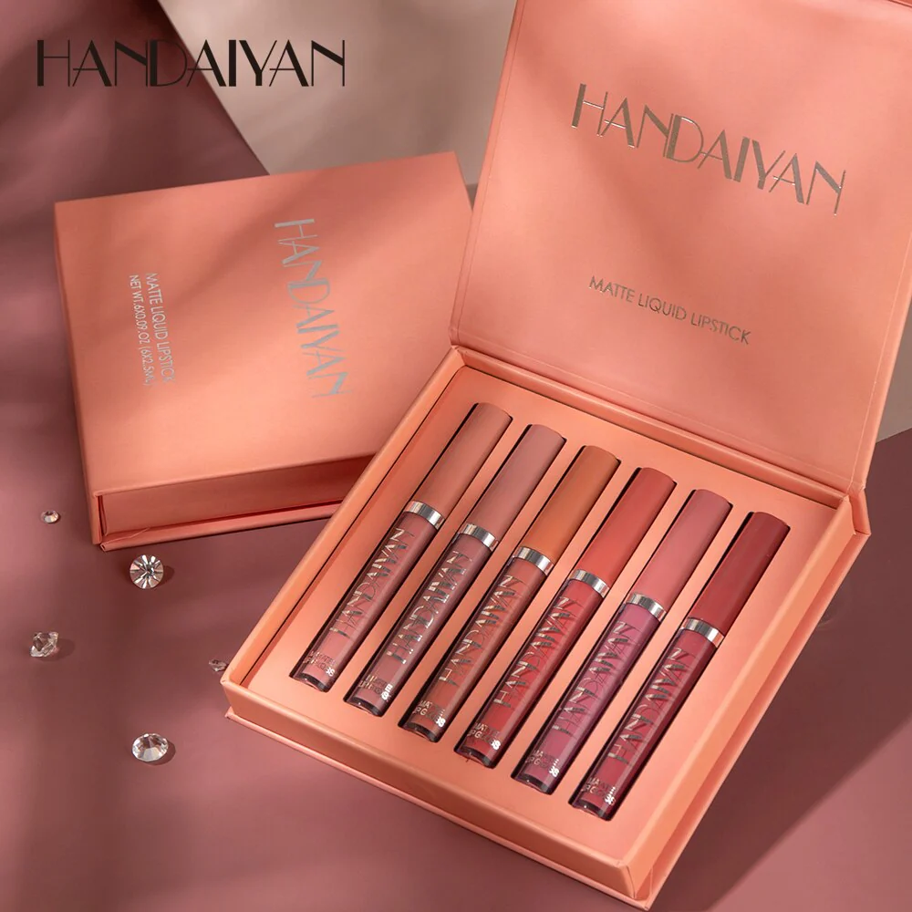 Picture of HANDAIYAN 6 Colors Long Lasting Matte Lipstick Set
