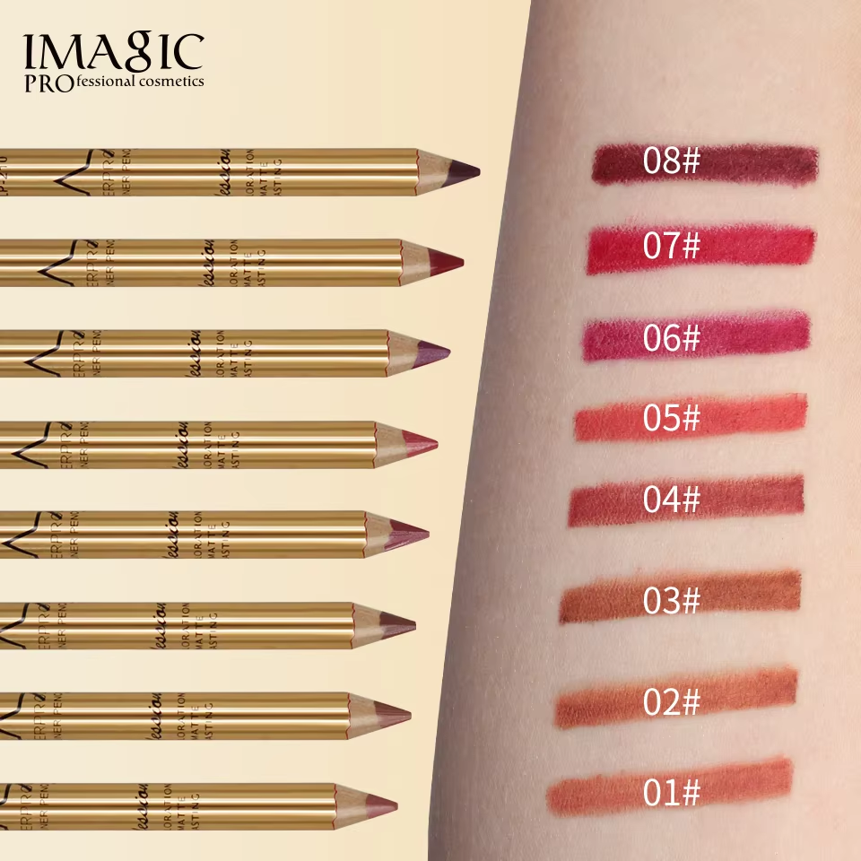 Picture of IMAGIC 8 Colours Lip Liner Set - LipLiner