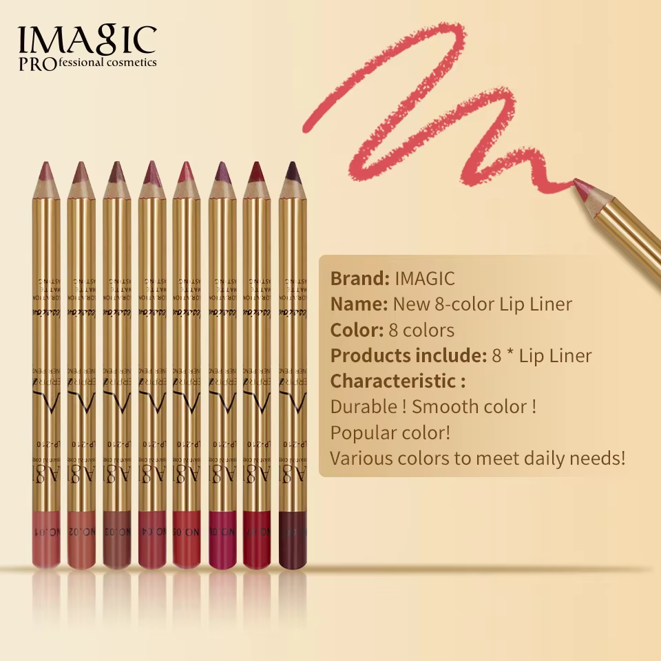 Picture of IMAGIC 8 Colours Lip Liner Set - LipLiner