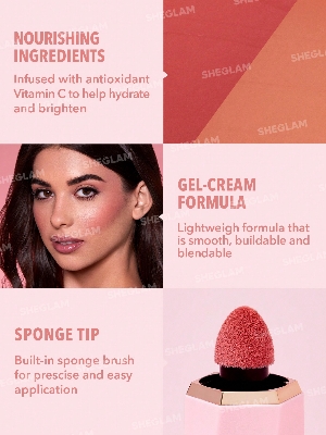 Picture of SHEGLAM Color Bloom Liquid Blush Matte Finish
