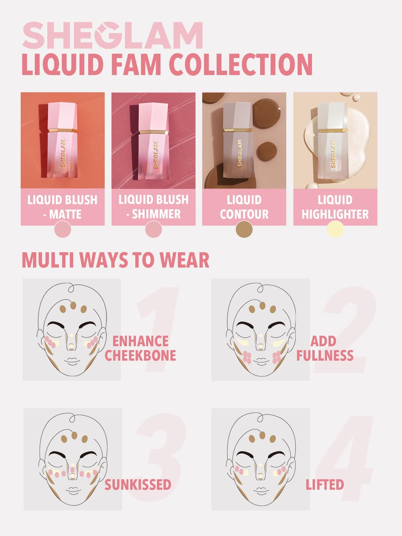 Picture of SHEGLAM Color Bloom Liquid Blush Matte Finish