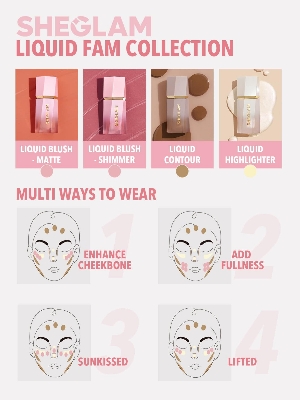 Picture of SHEGLAM Color Bloom Liquid Blush Matte Finish