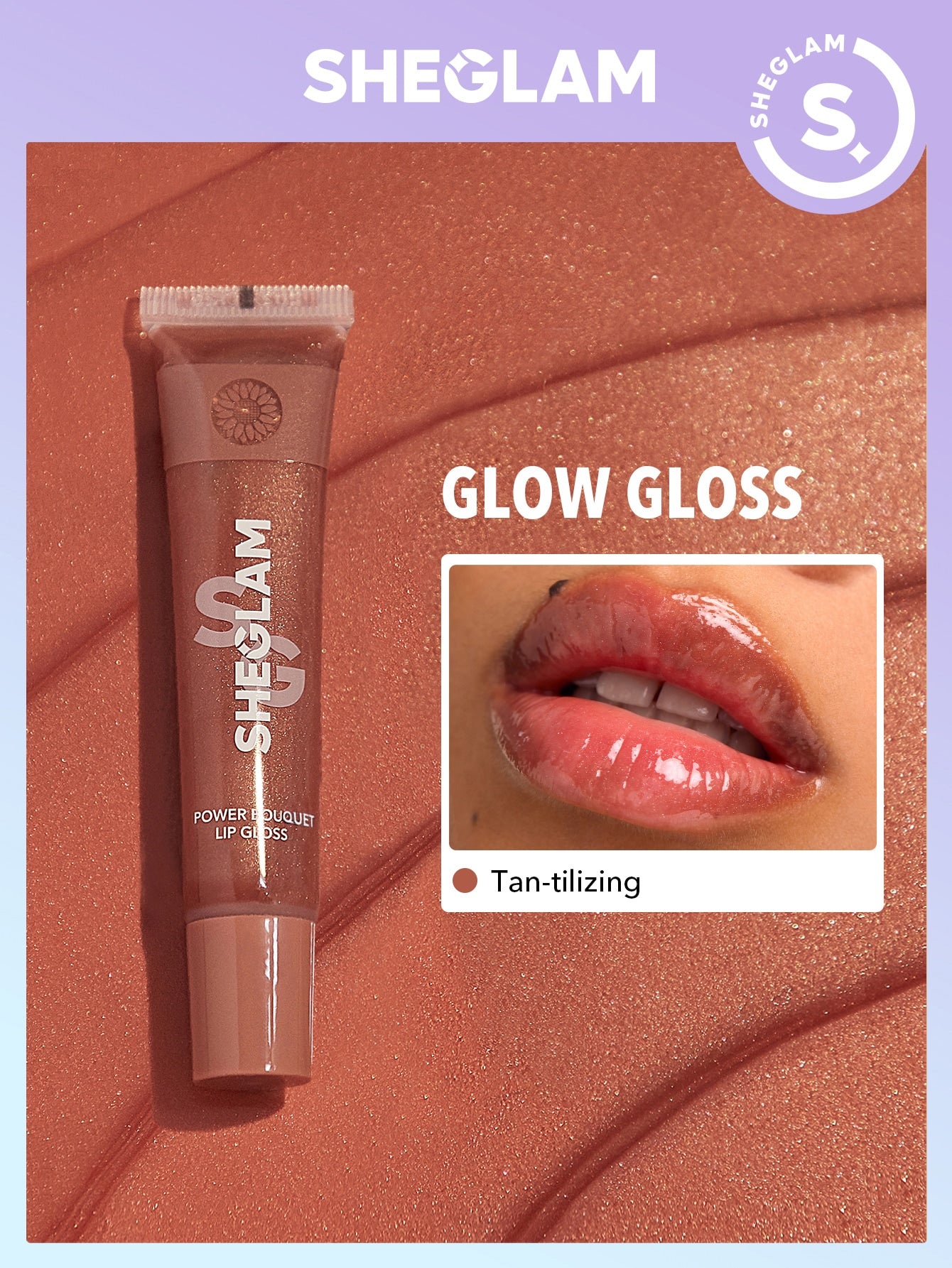 Picture of SHEGLAM Power Bouquet Lip Gloss - Tan Tilizing