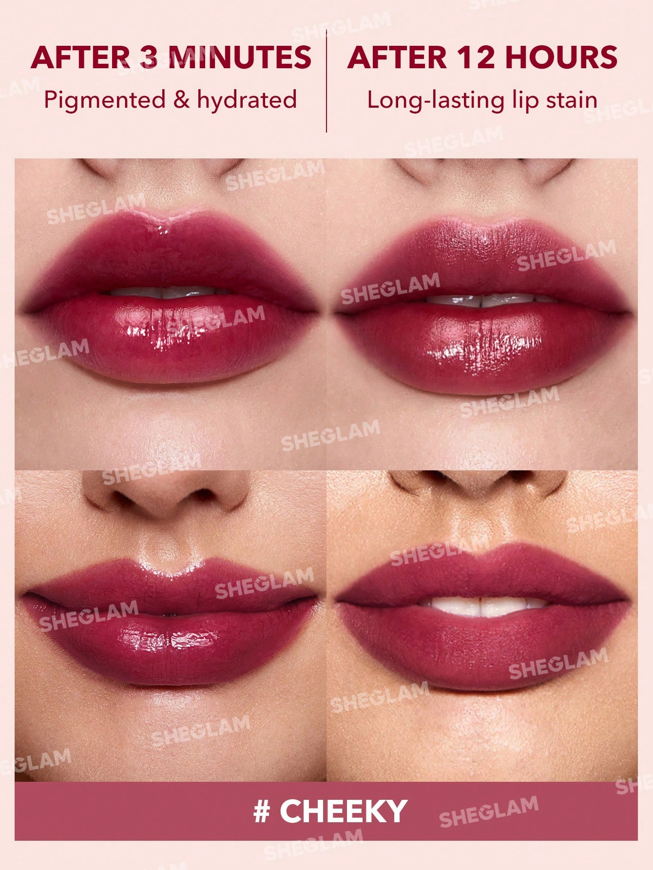 Picture of SHEGLAM Take A Hint Lip Tint - Cheeky