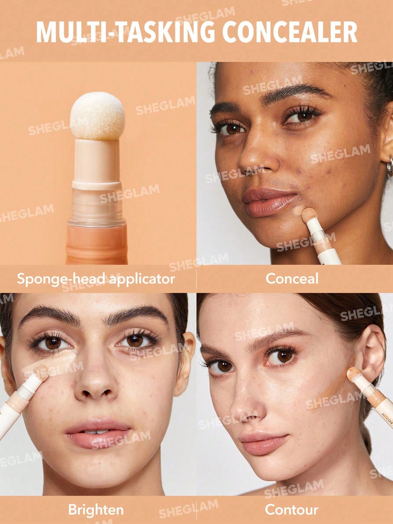 Picture of SHEGLAM Complexion Boost Concealer - (NUDE) for Medium Light Skin