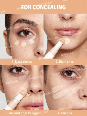 Picture of SHEGLAM Complexion Boost Concealer - (NUDE) for Medium Light Skin