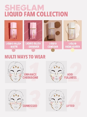 Picture of SHEGLAM Glow Bloom Liquid Highlighter - Vanilla Frost