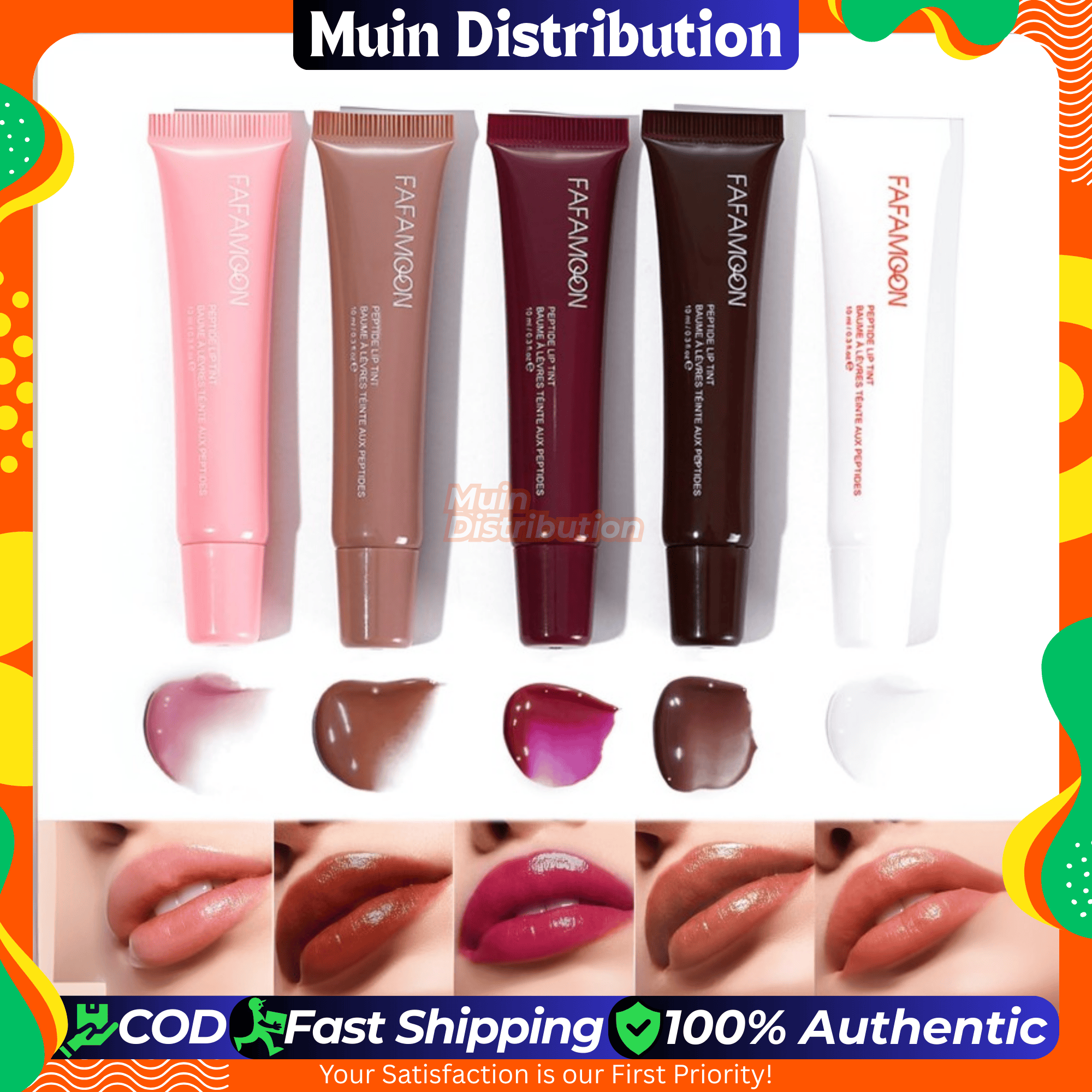 Picture of FAFAMOON Peptide Lip Tint LipGloss - 10ml