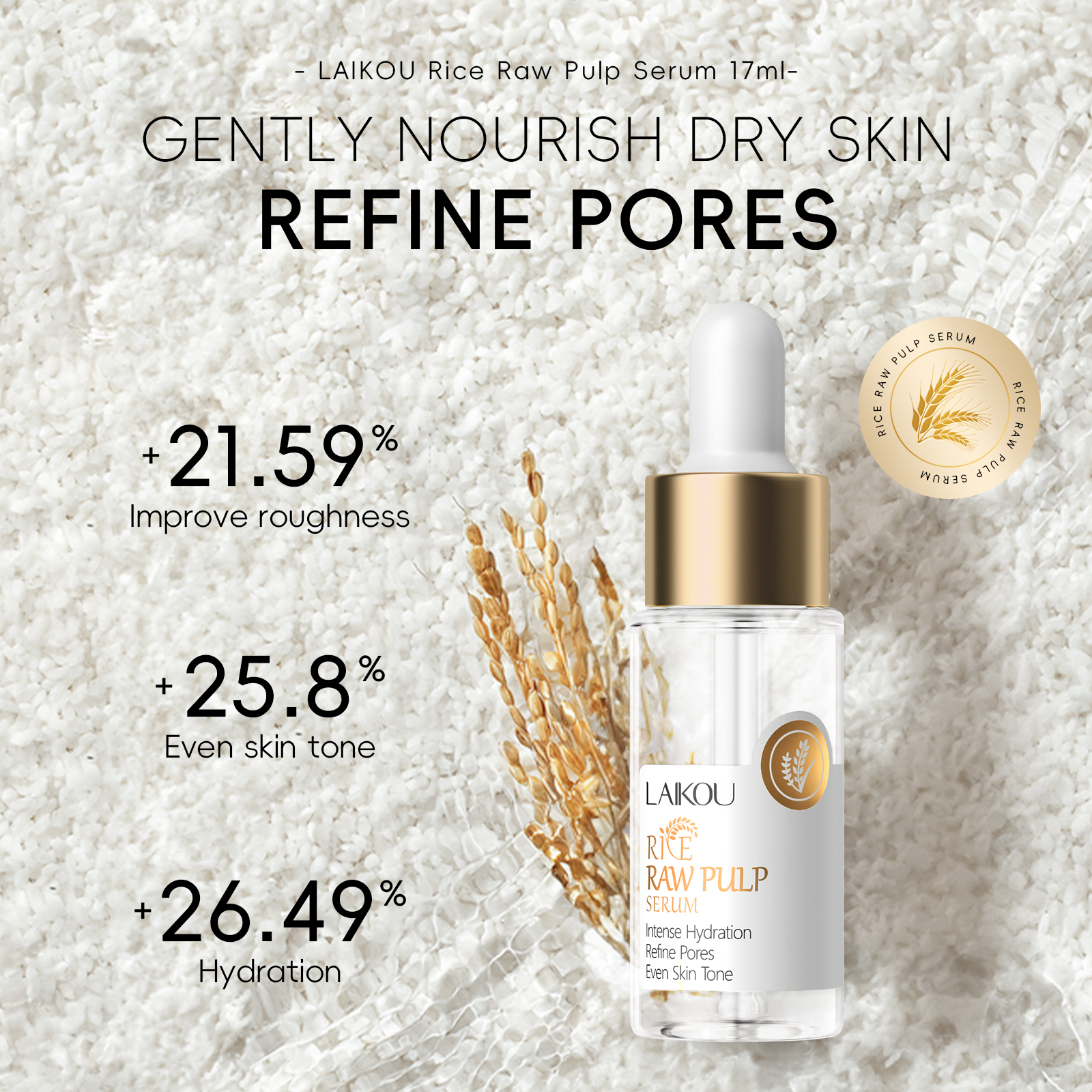 Picture of LAIKOU Rice Raw Pulp Serum - 17ml