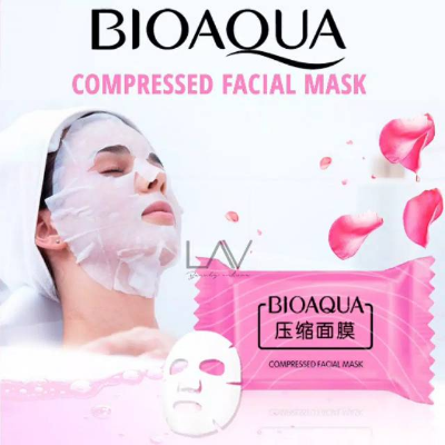 Picture of BIOAQUA Compressed Facial Tablet Face Sheet Mask - 1pcs