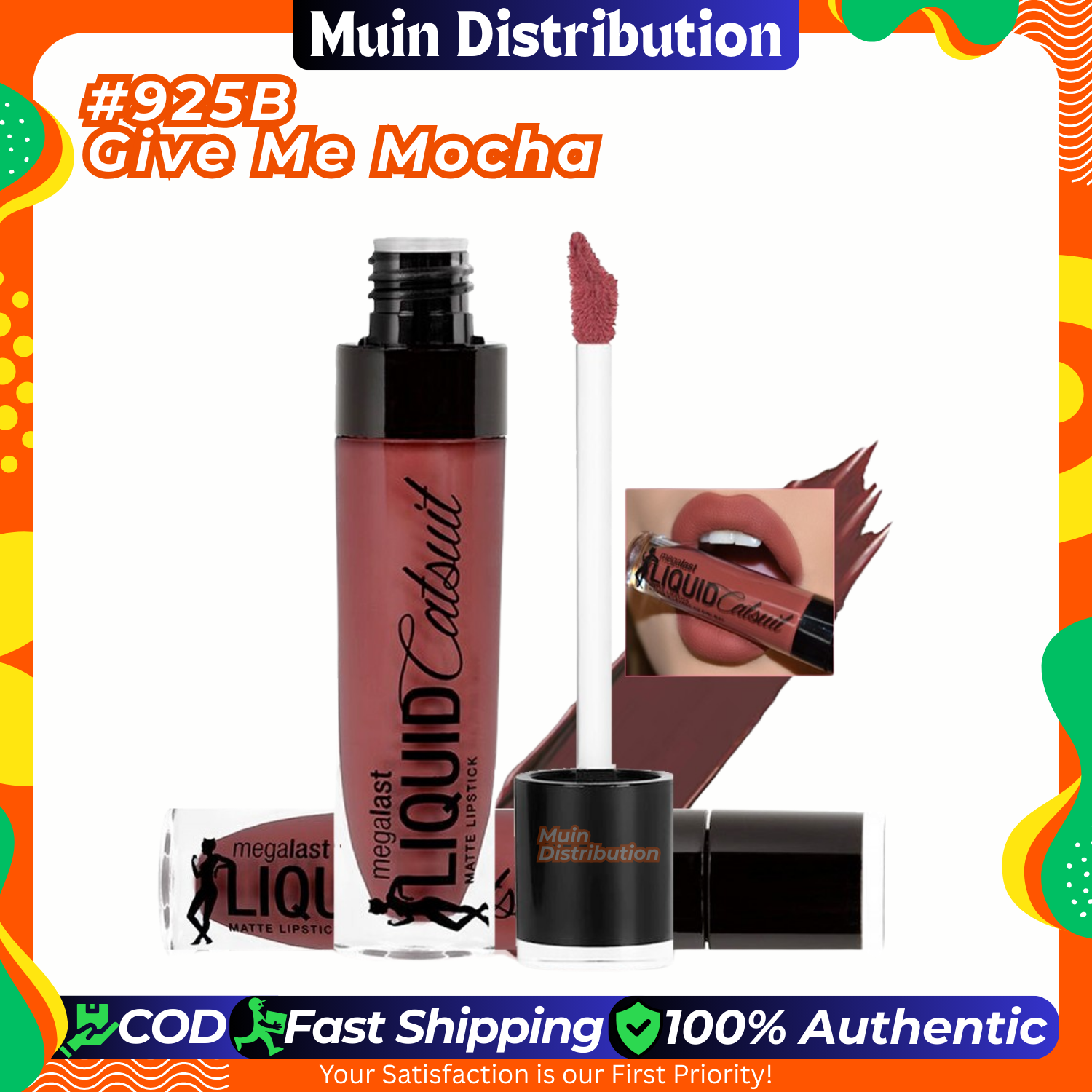 Picture of Wet N Wild Liquid Lipstick - #925B Give Me Mocha