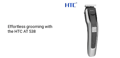 Picture of HTC AT-538 Rechargeable Hair and Beard Trimmer for Men