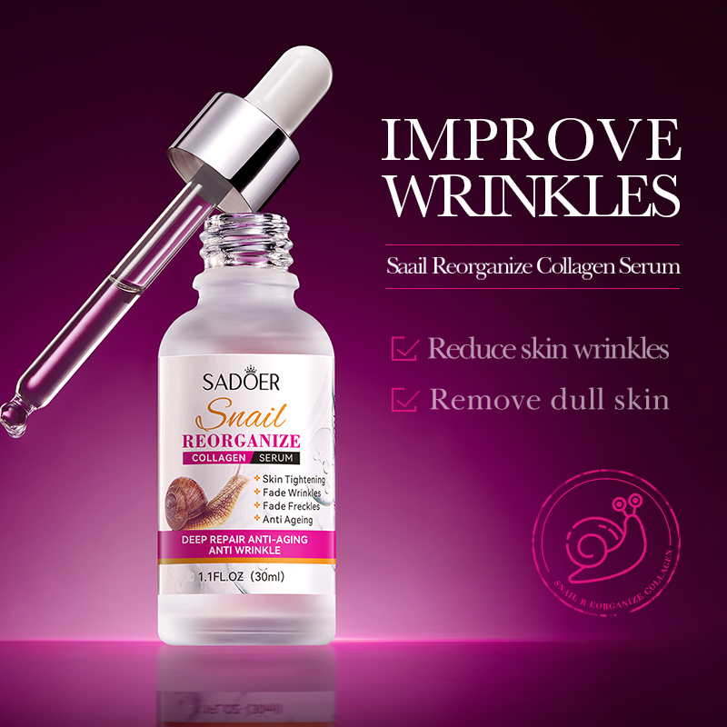 Picture of SADOER Snail Reorganize Collagen Anti-Aging Face Serum - 30ml