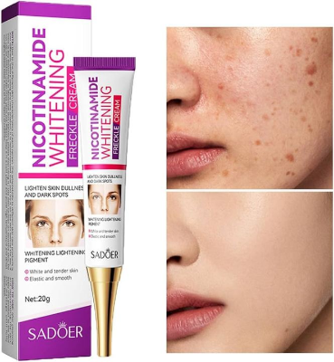 Picture of SADOER Nicotinamide Whitening Lightening Spots Freckle Face Cream 20g