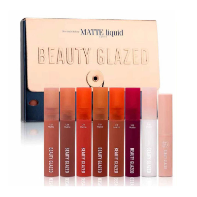Picture of Beauty Glazed Liquid Lipstick 8pcs Set Ultra Matte Velvet Waterproof
