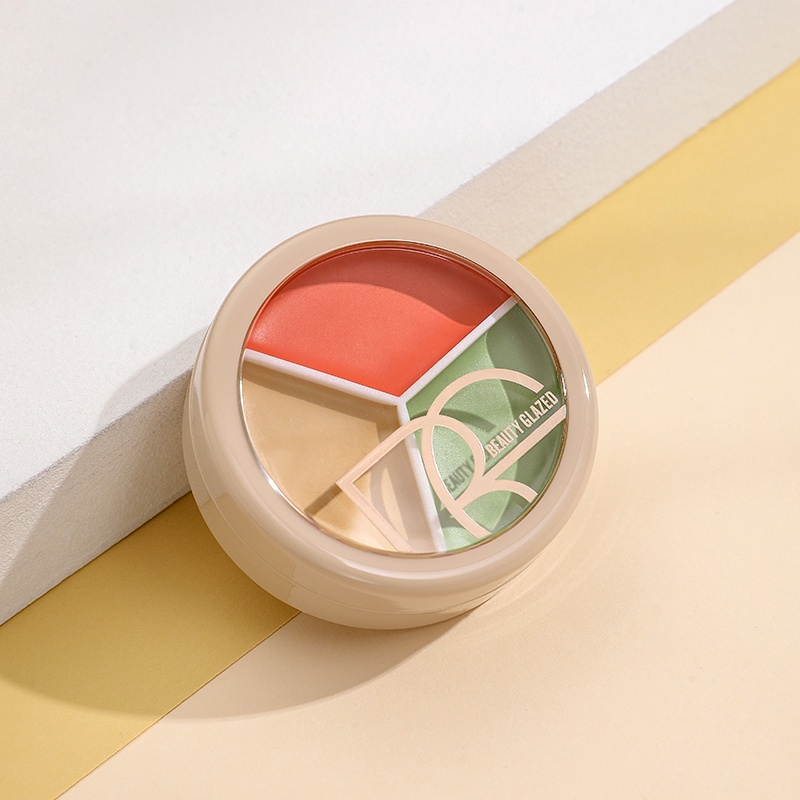 Picture of Beauty Glazed Softly 3 Colours (#402) Full Coverage Cream Concealer Palette