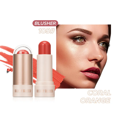 Picture of Beauty Glazed (#105 Coral Orange) Blush Highlighter Contour Stick