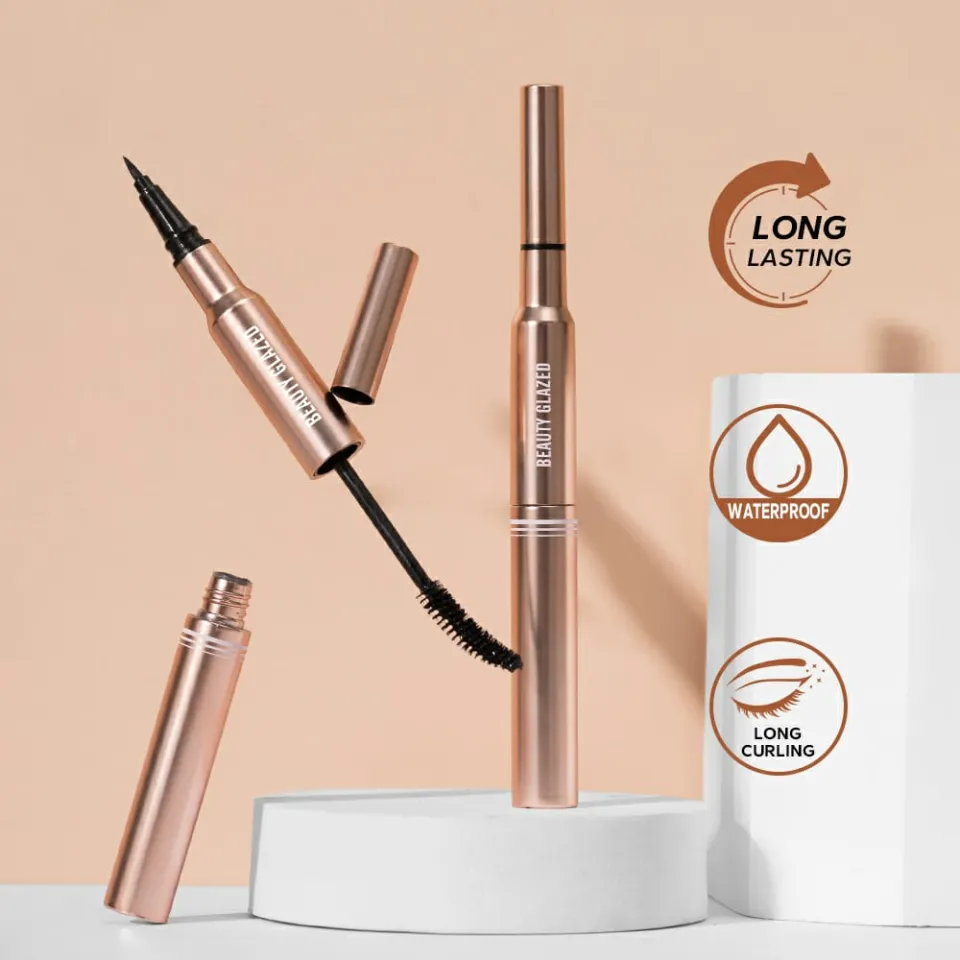 Picture of Beauty Glazed Double Head 2 in 1 Mascara and Eyeliner for Lash Extension