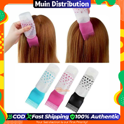 Picture of Multi-functional Hair Dyeing Treatment Oil Cream Shampoo Bottle Oil Coloring Dispensing Applicator Brush Tip Tool
