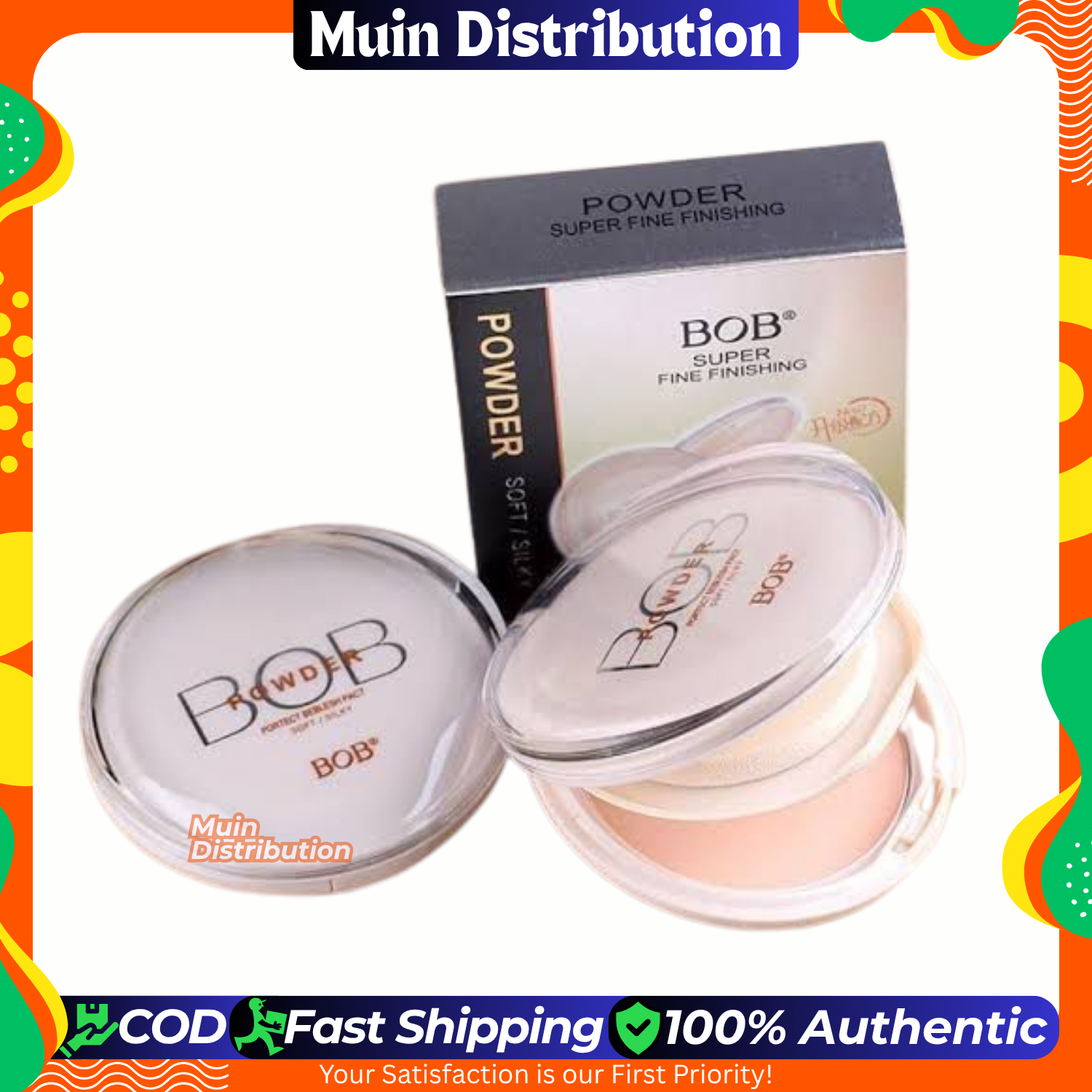 Picture of BOB Compact Powder Oil Control Matte Makeup Setting