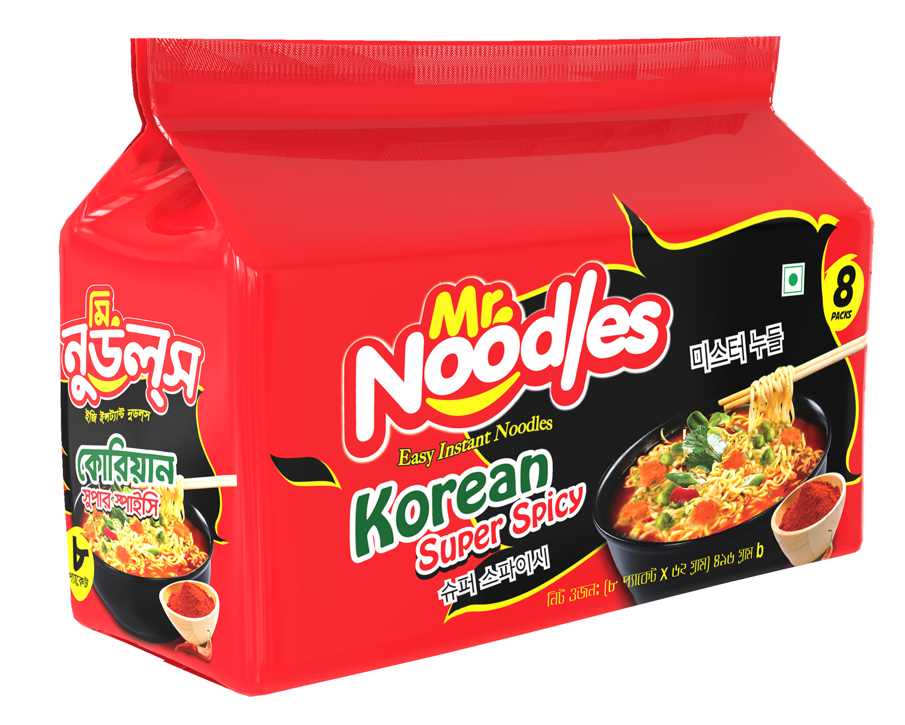 Picture of Mr. Noodles Super Spicy 8pcs 