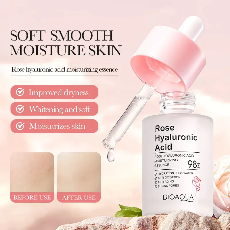 Picture of BIOAQUA Hyaluronic Acid Rose Face Serum - 30ml
