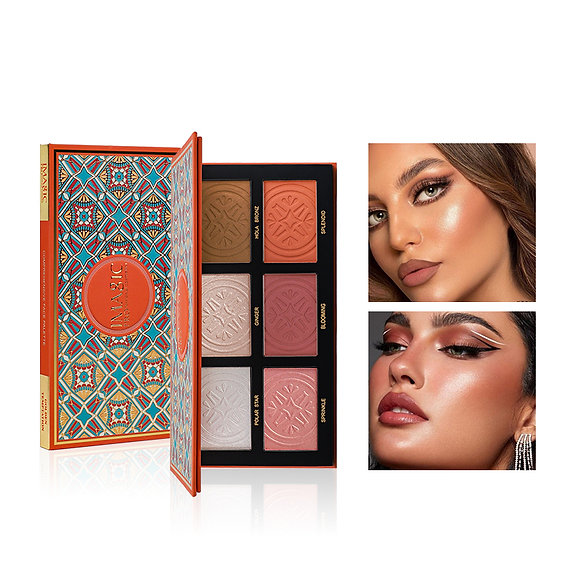 Picture of IMAGIC Comprehensive Facial Palette - SiX Colour Highlighter Blush & Contouring