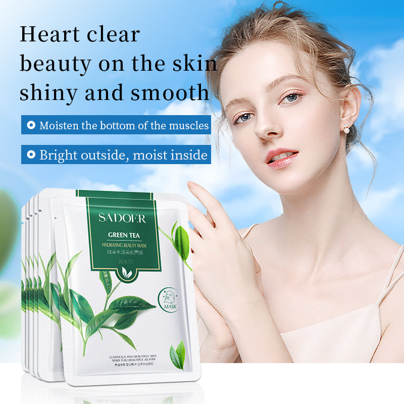 Picture of SADOER Green Tea Hydrating Facial Sheet Mask