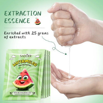 Picture of SADOER Watermelon Antioxidant Facial Mask - Sheet  Mask