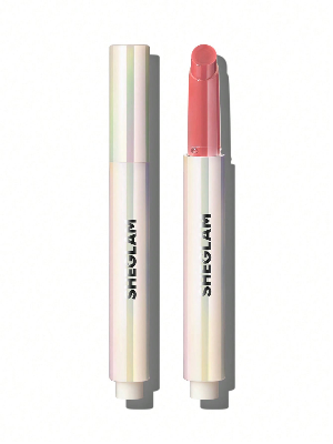 Picture of SHEGLAM Pout Perfect Moisturizing Solid Lip Gloss Non Sticky Lipstick with Coconut Oil - Pink Flamingo