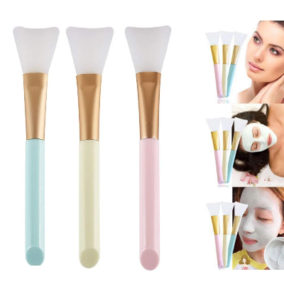 Picture of 1pcs Soft Silicone Face Pack Applicator Brush - Facial Brush