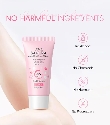 Picture of LAIKOU Japan Sakura Hair Removal Cream - 50g