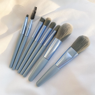 Picture of 5 Inches Mini Cute Makeup Brush Set of 8pcs