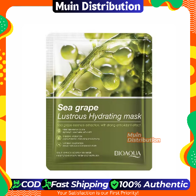 Picture of BIOAQUA Sea Grape Lustrous Hydrating Face Mask  - Sheet Mask - 1Pcs