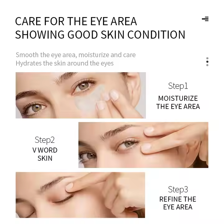 Picture of Sadoer Hyaluranic Acid Delicate Moisturizing Eye Mask Anti Wrinkle Remove Eye Lines - 1Pcs