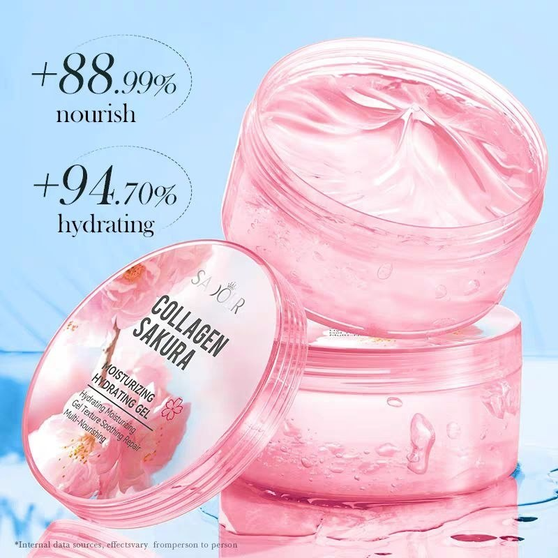 Picture of SADOER Collagen Sakura Moisturizing & Hydrating Soothing Gel - 300g