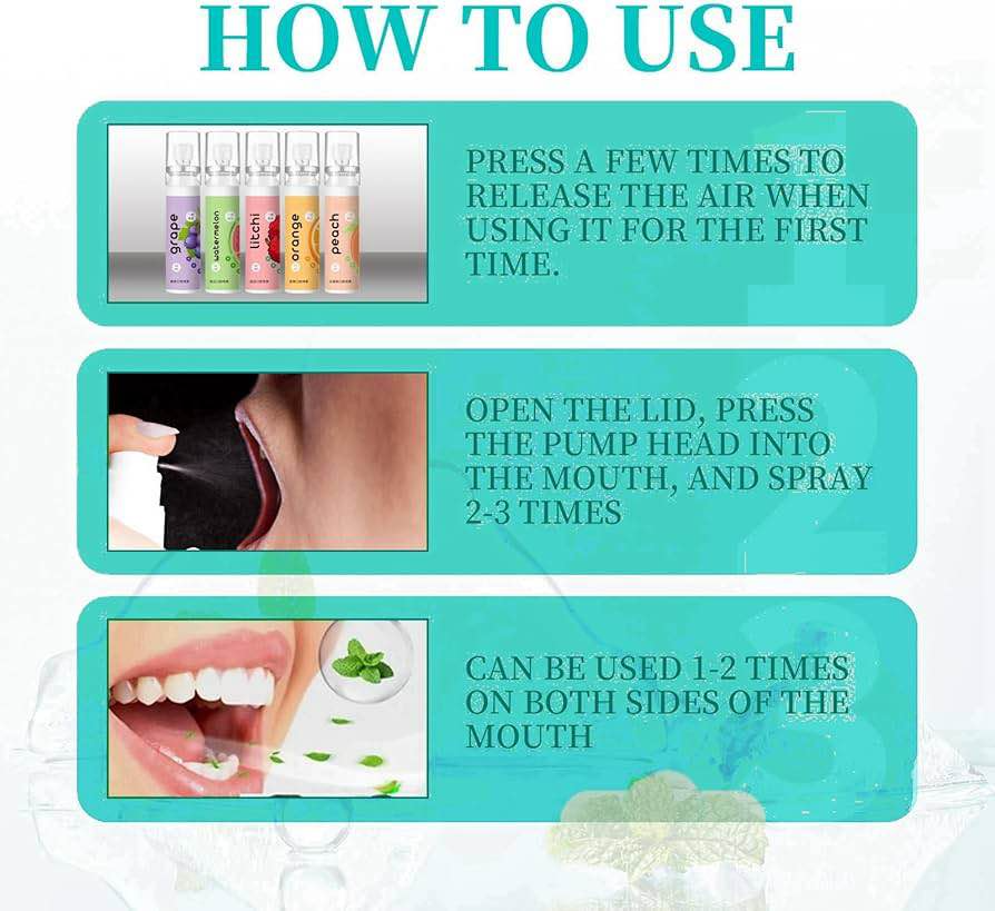 Picture of BOAE Fruit Fresh Breath Spray - Peach Mouth Spray