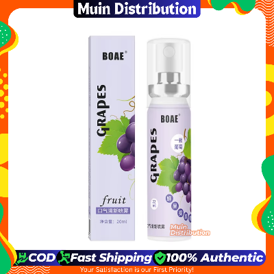 Picture of BOAE Fruit Fresh Breath Spray - Grapes Mouth Spray