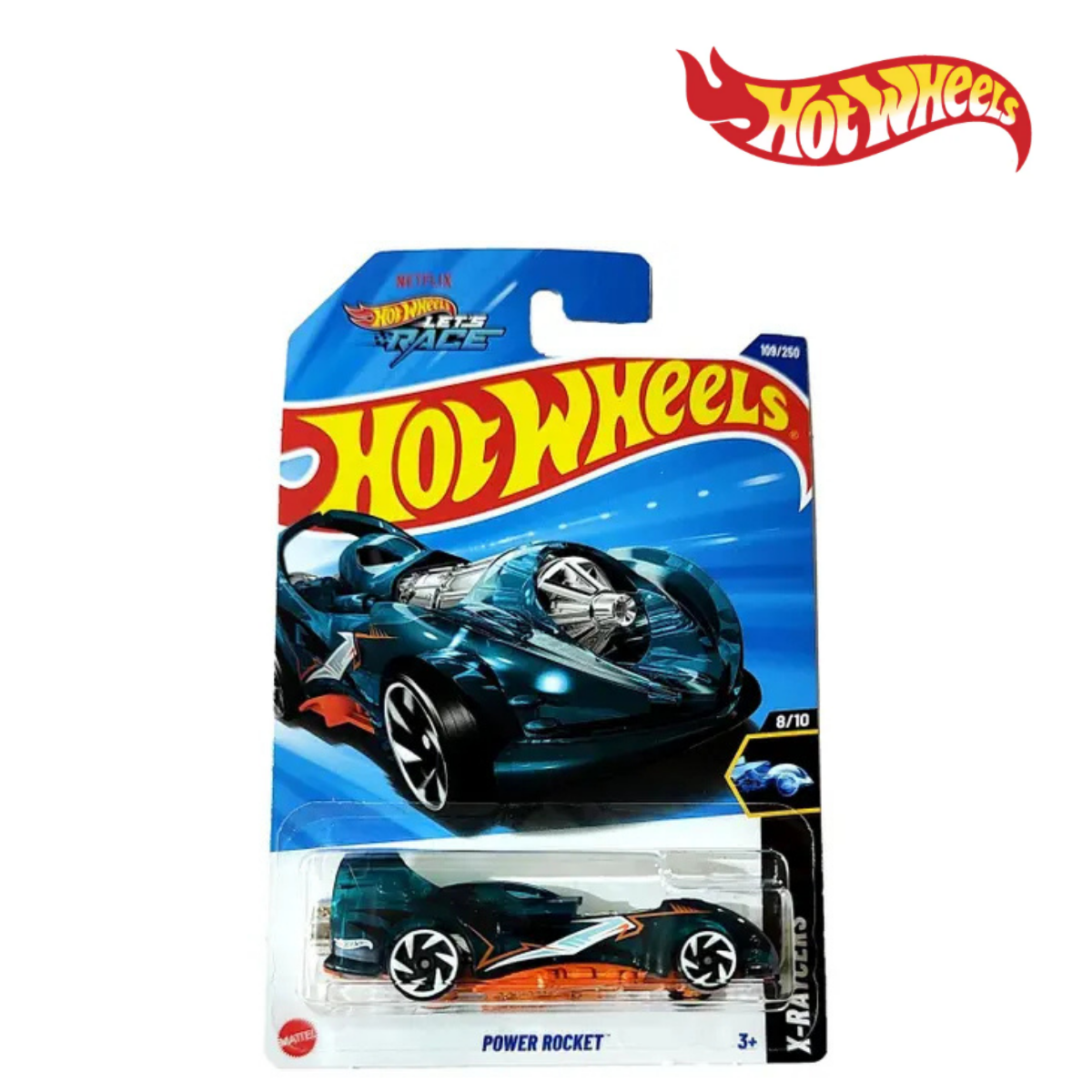 Picture of Hot Wheels HYY53 Slide Kick Letâ€™S Race, Ages 3+