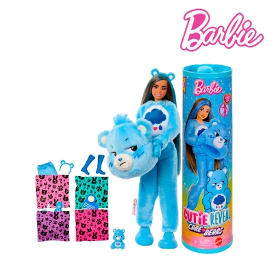 Picture of Barbie JCN96 Cutie Reveal Care Bears Series Doll & Accessories